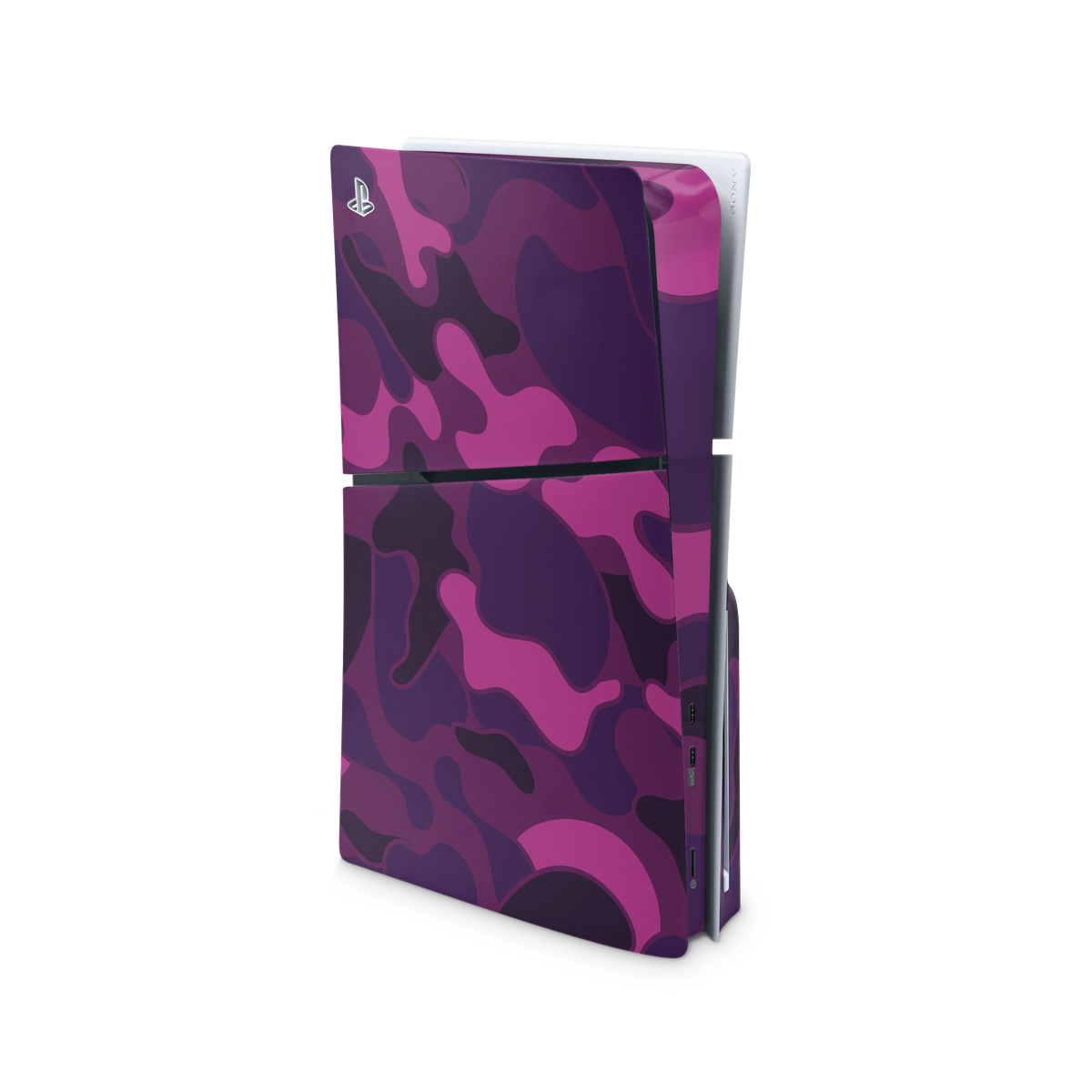 PlayStation Slim Disc Ape Camo Purple