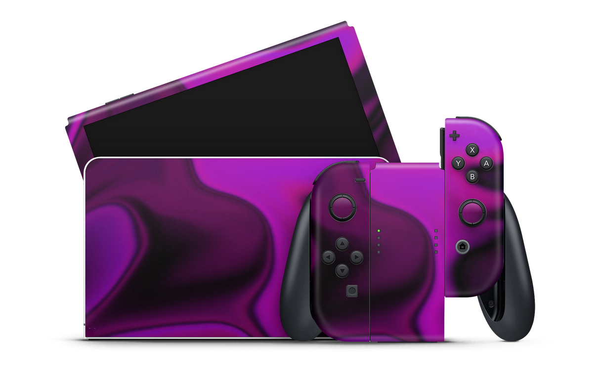 Nintendo Switch OLED Skin Purp