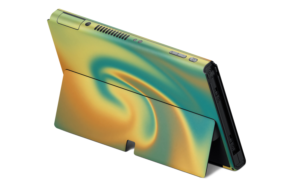 Nintendo Switch OLED Skin Retro Groove