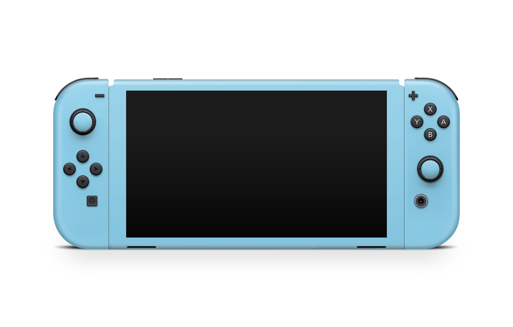 Nintendo Switch OLED Skin Sky Blue