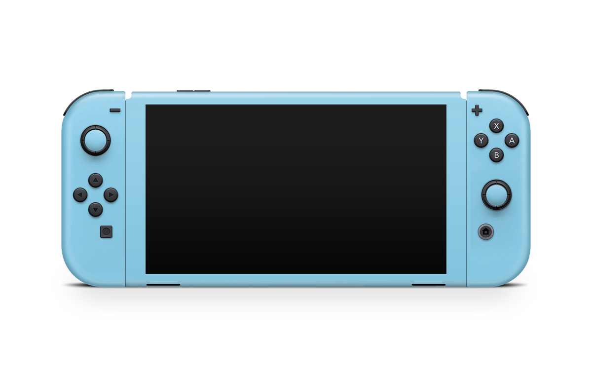 Nintendo Switch OLED Skin Sky Blue