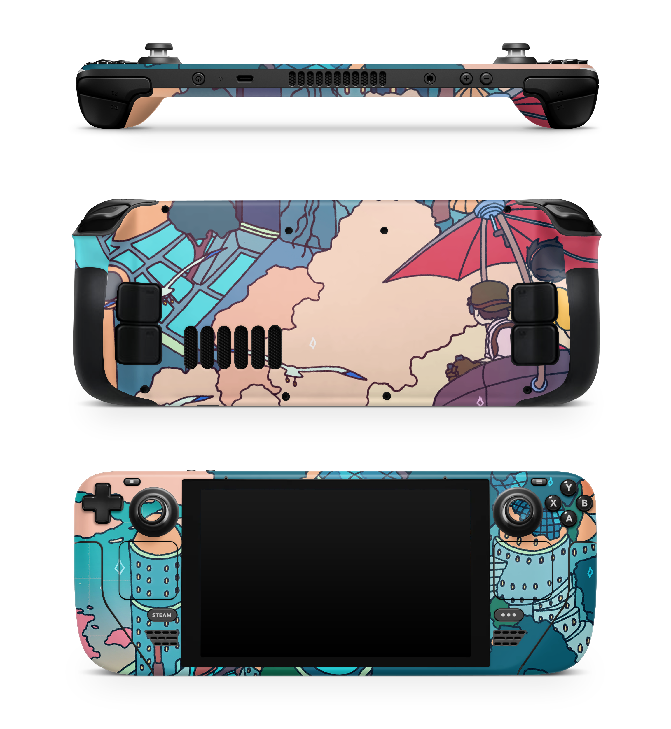 Steam Deck Skin Castle in the Sky