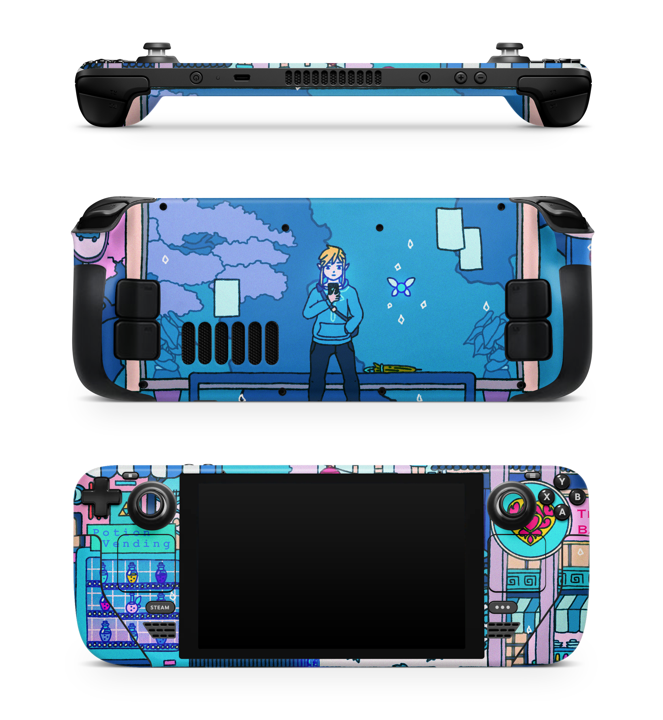 Steam Deck Skin Chill City