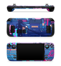 Steam Deck Skin Cyberpunk Village