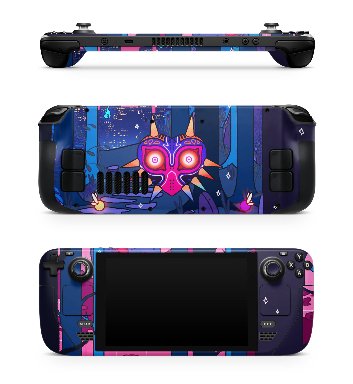 Steam Deck Skin Majora's mask V2