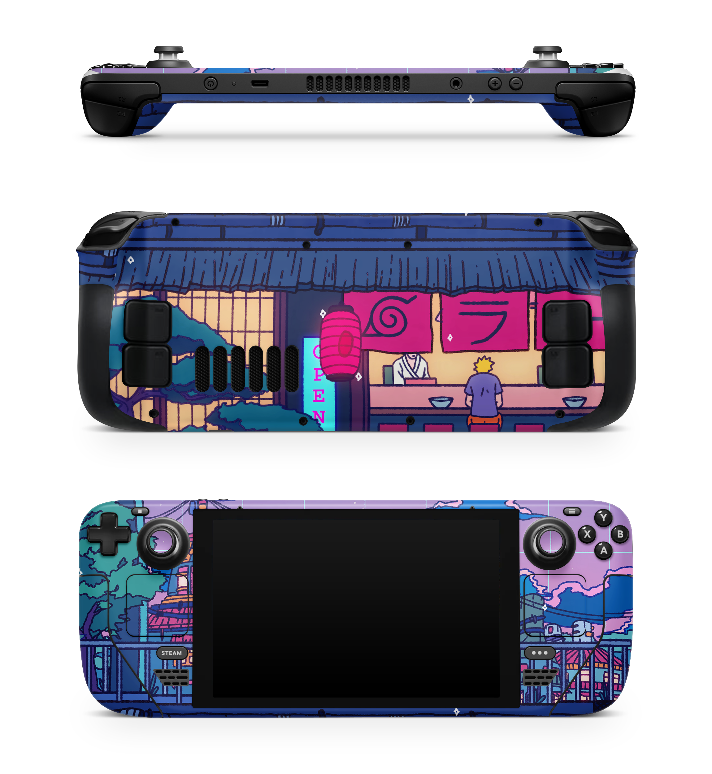 Steam Deck Skin Ramen Village