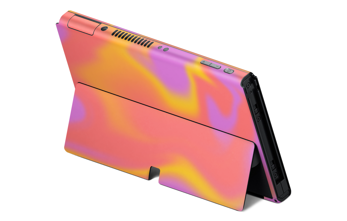 Nintendo Switch OLED Skin Sunset Hues