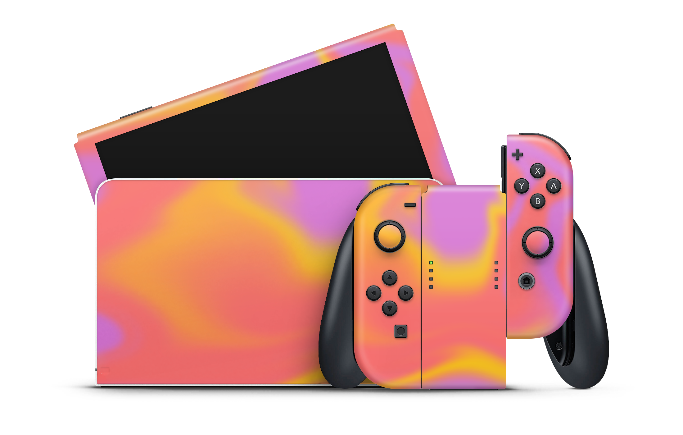 Nintendo Switch OLED Skin Sunset Hues