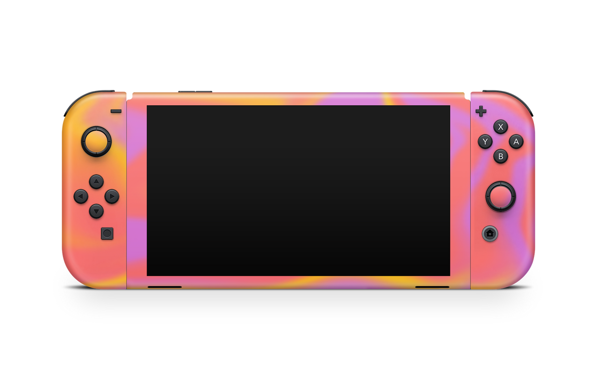 Nintendo Switch OLED Skin Sunset Hues