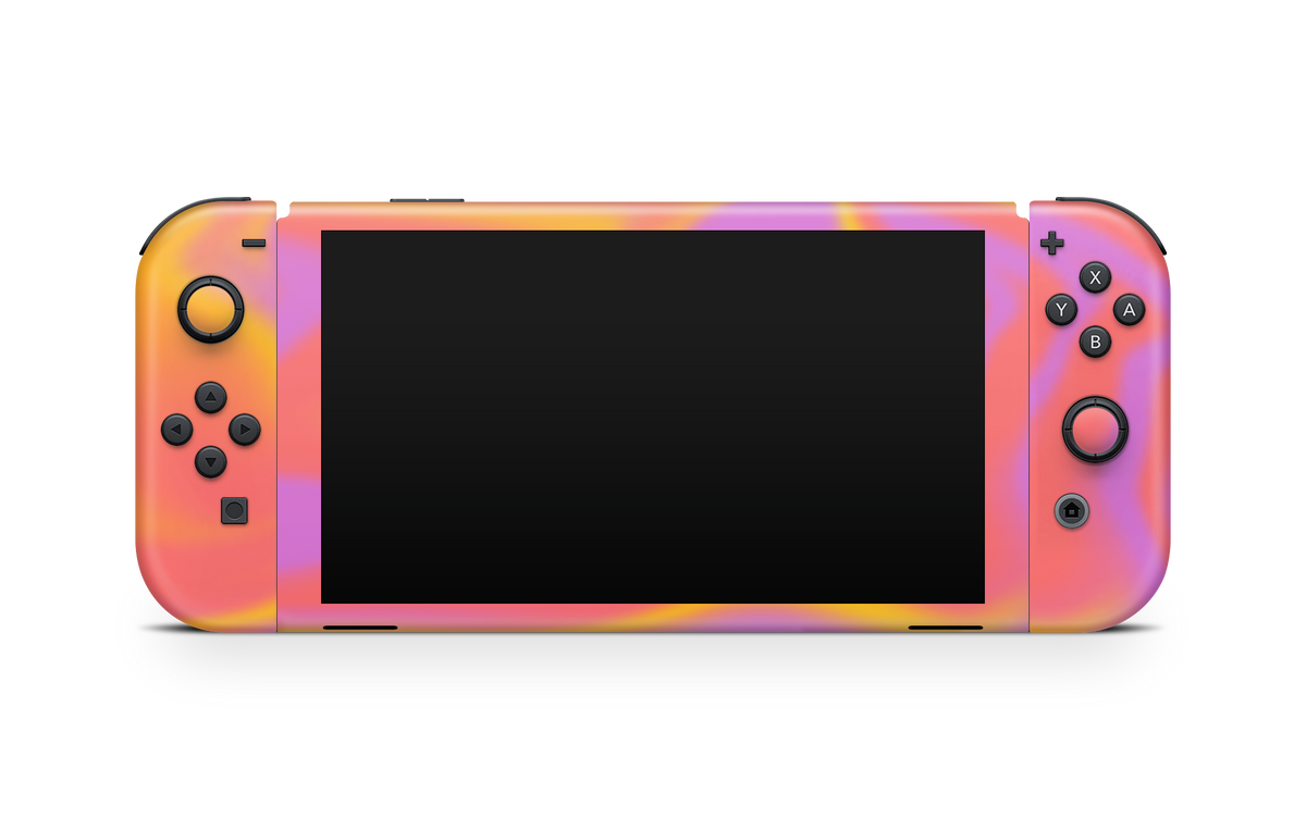 Nintendo Switch OLED Skin Sunset Hues
