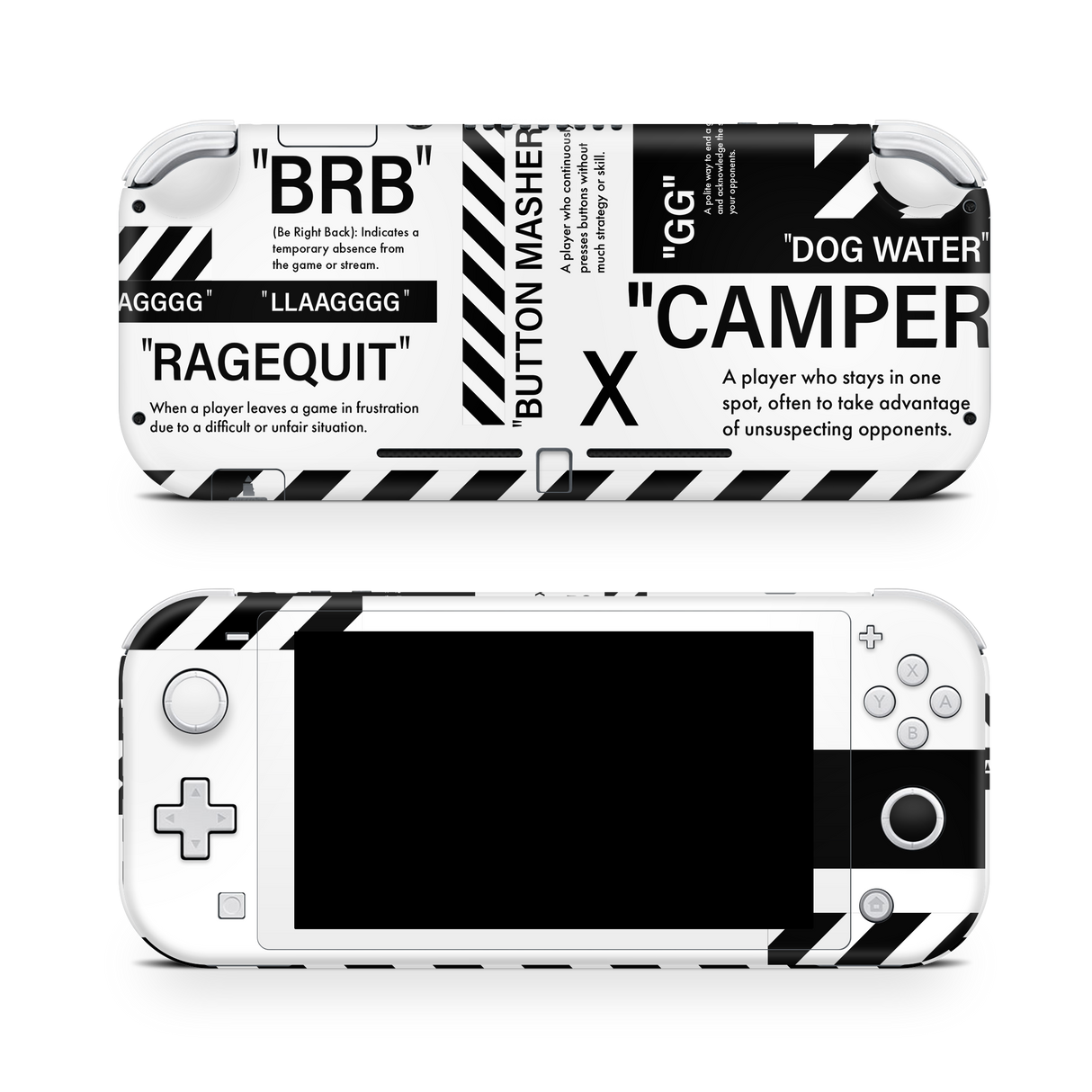 Nintendo Switch LITE Skin True Gamer – CUCU Covers Nintendo Switch LITE Skin True Gamer – CUCU Covers