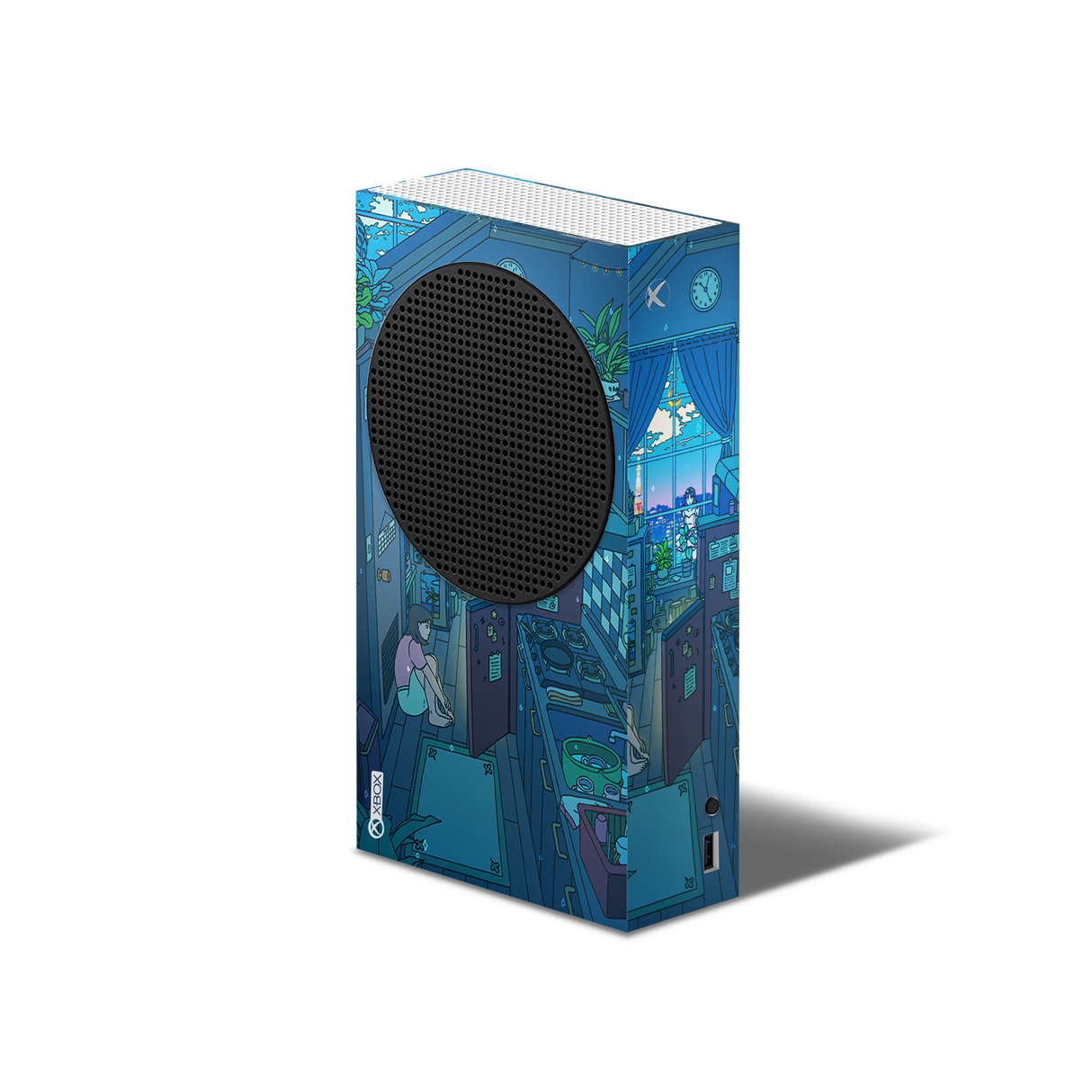 XBox Series S Skin Perfect Blue