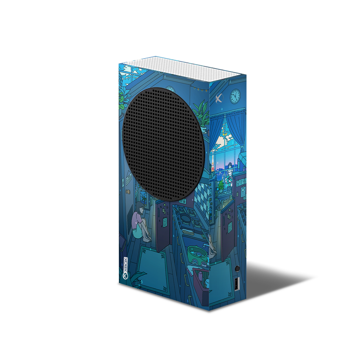 XBox Series S Skin Perfect Blue