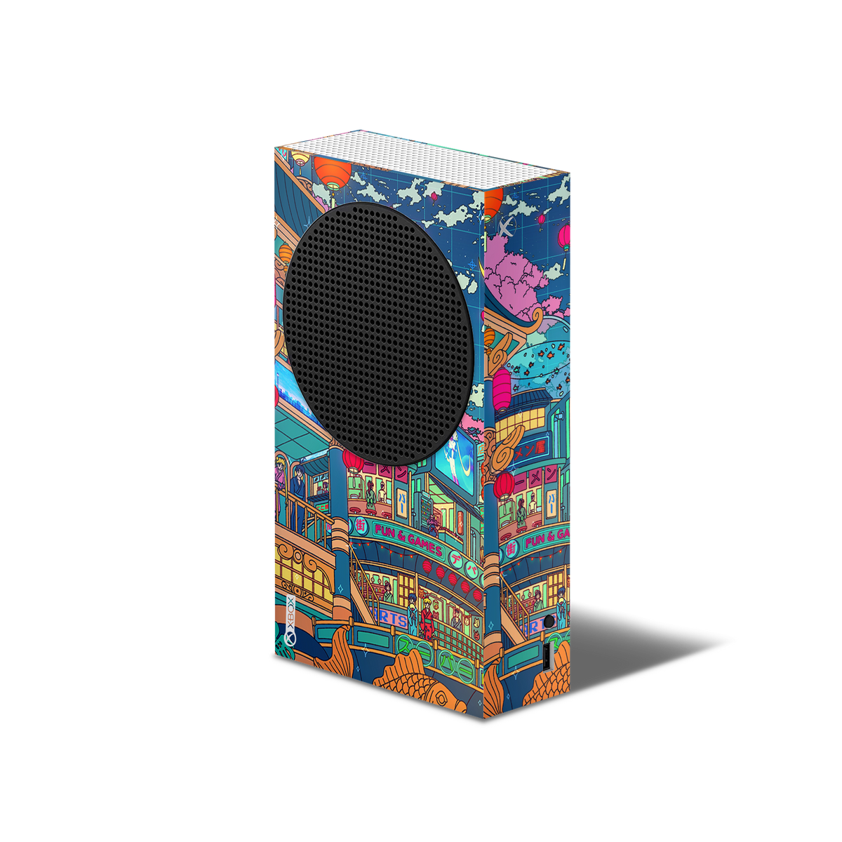 XBox Series S Skin Moon festival