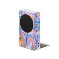 XBox Series S Skin Blue Liquid