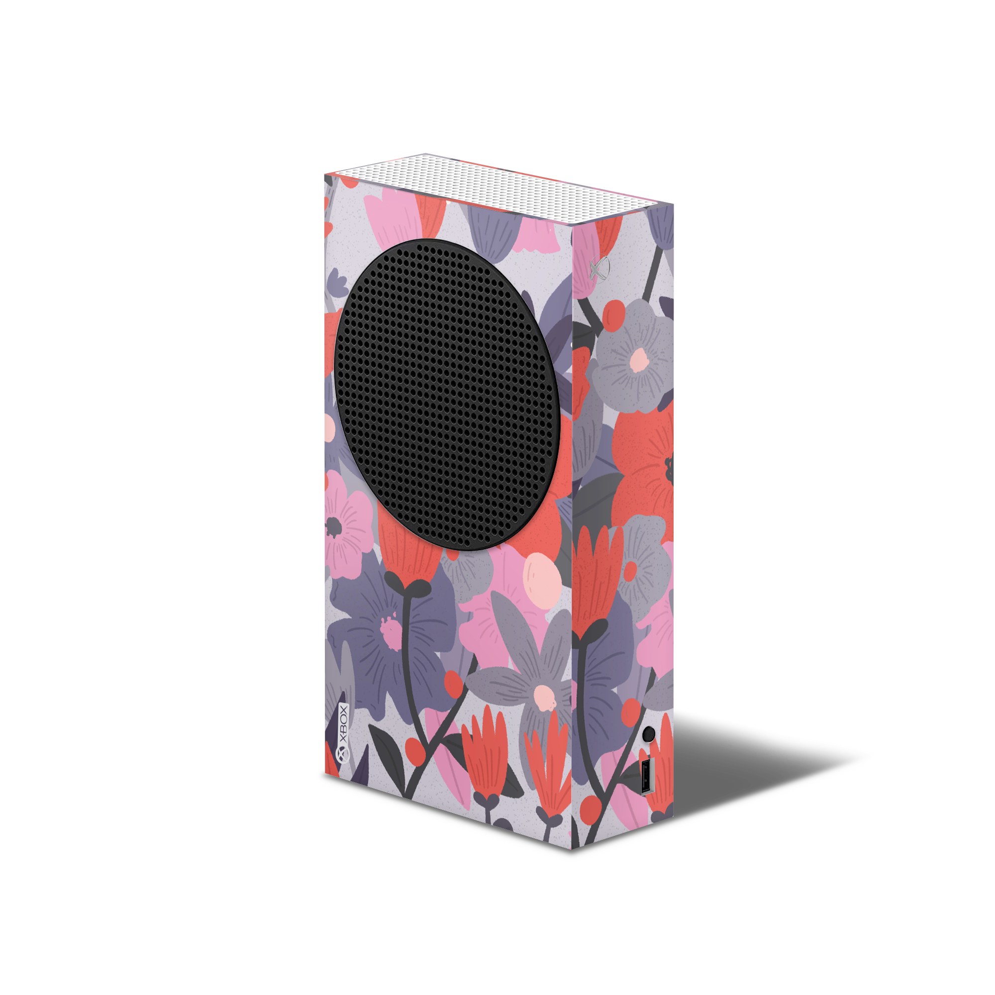 XBox Series S Skin Retro Lava