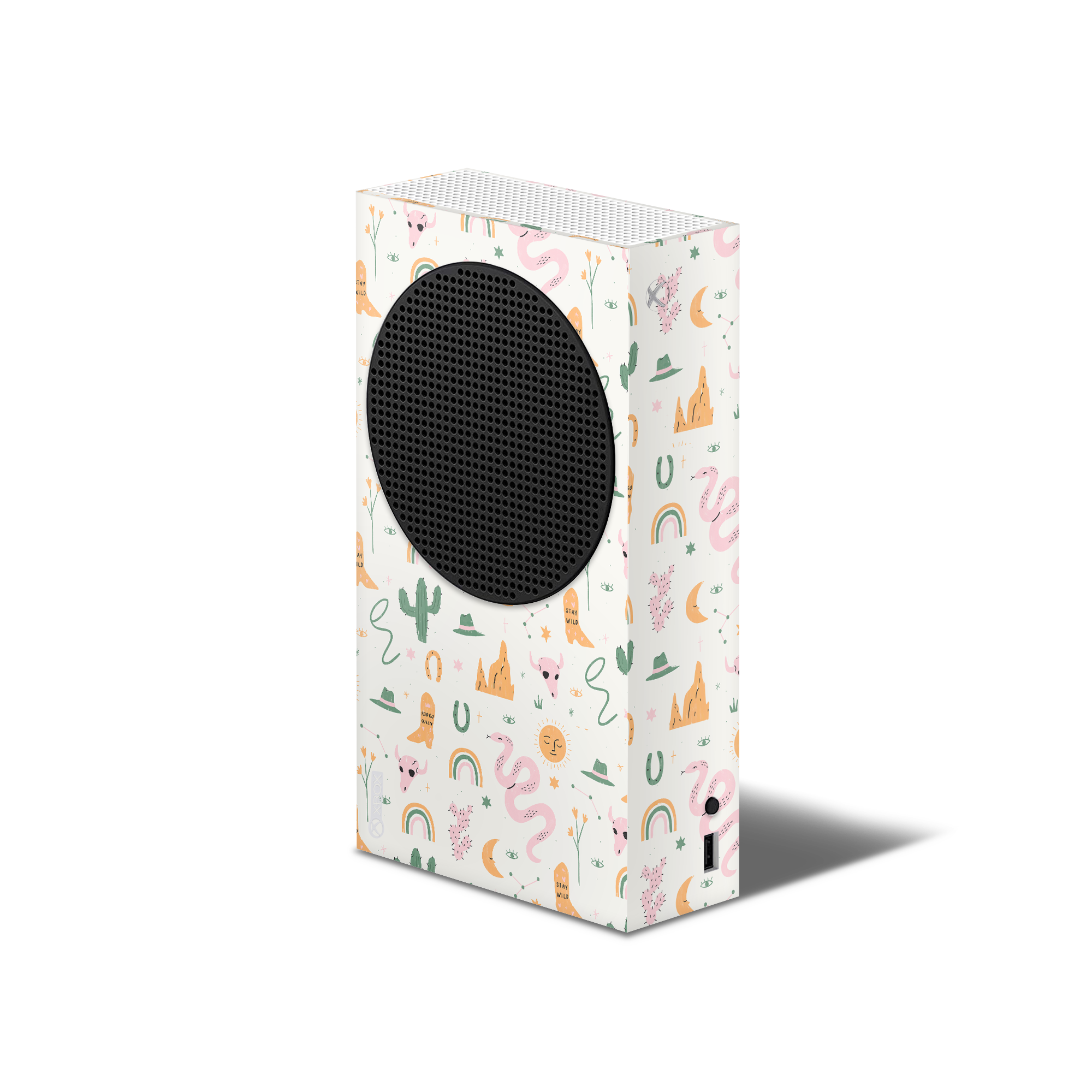 XBox Series S Skin Wildwest Pattern