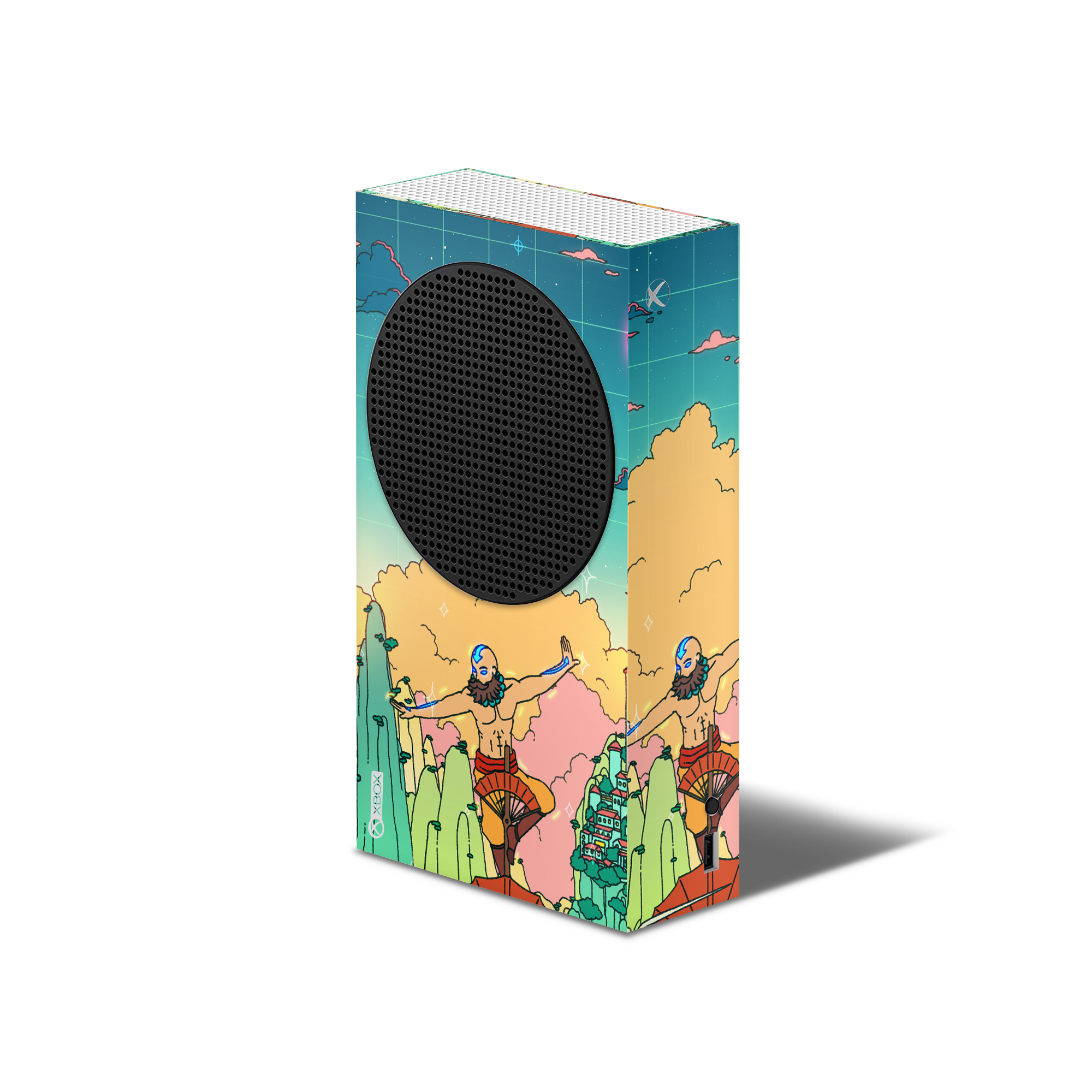 XBox Series S Skin Aang Atla