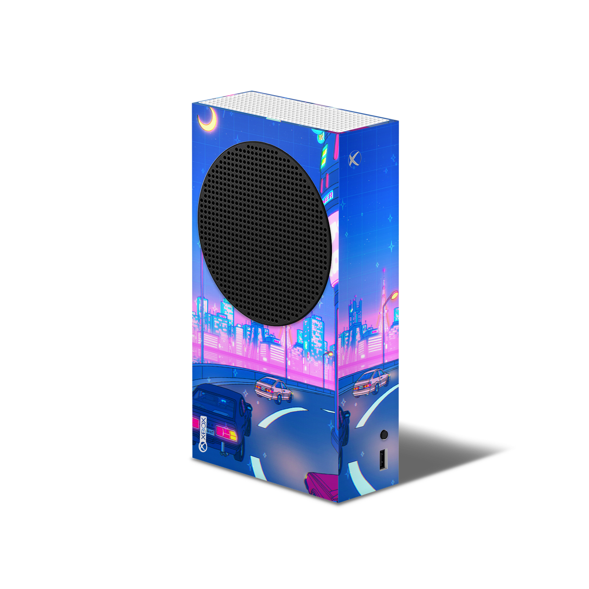 XBox Series S Skin Late Night Drive