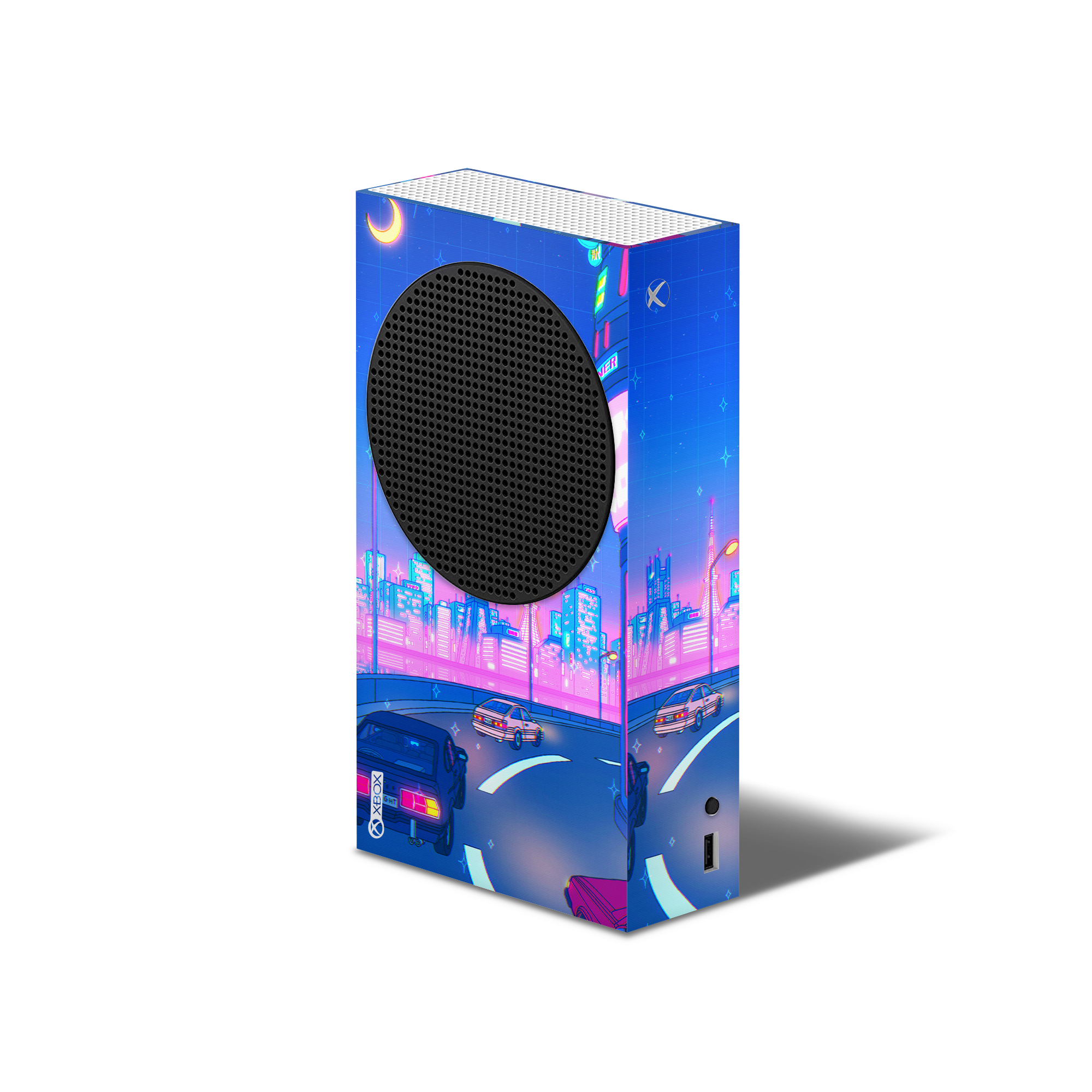 XBox Series S Skin Late Night Drive