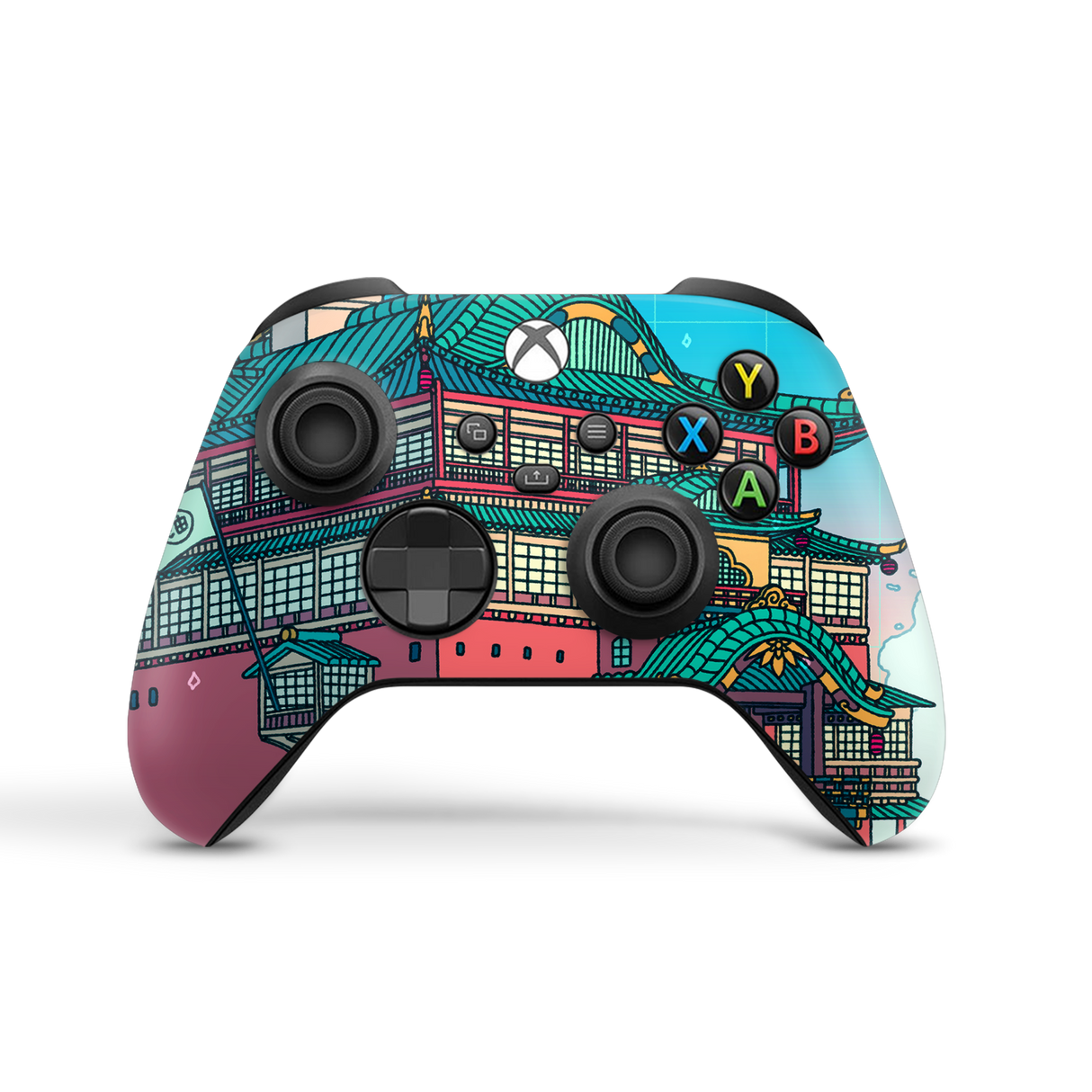 XBox Series SX Controller Skin Bathhouse Day