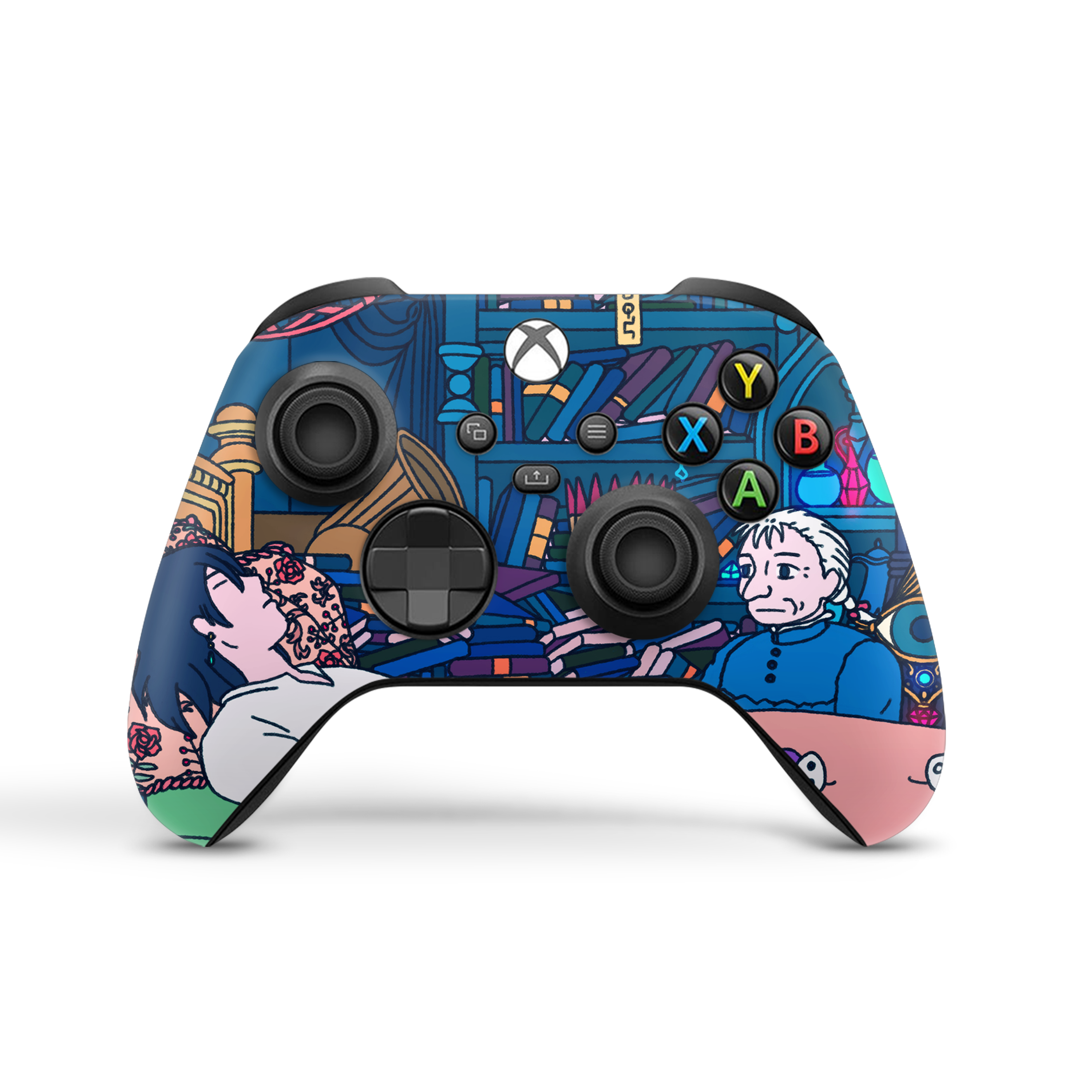 XBox Series SX Controller Skin Howl's Room