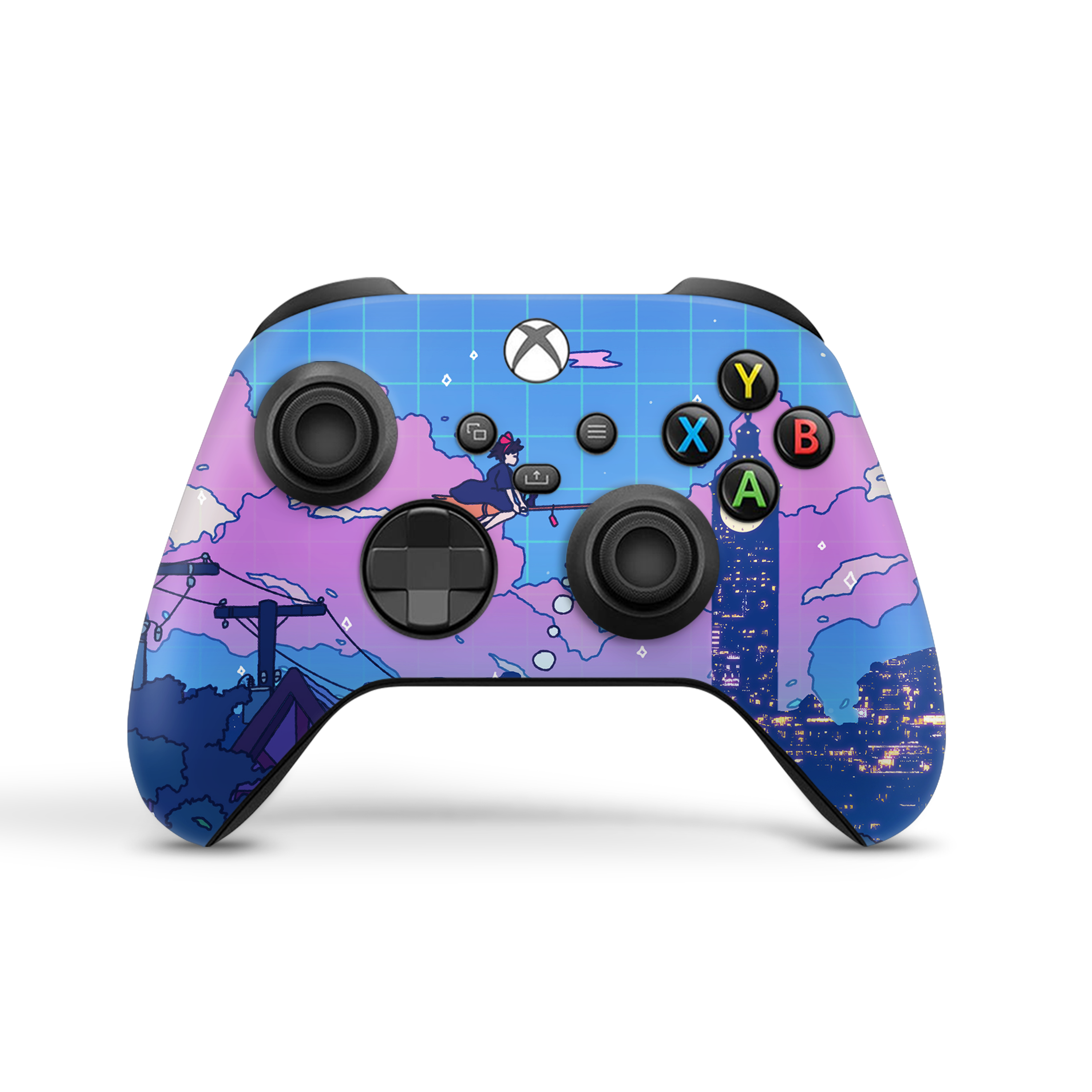 XBox Series SX Controller Skin Night Flight