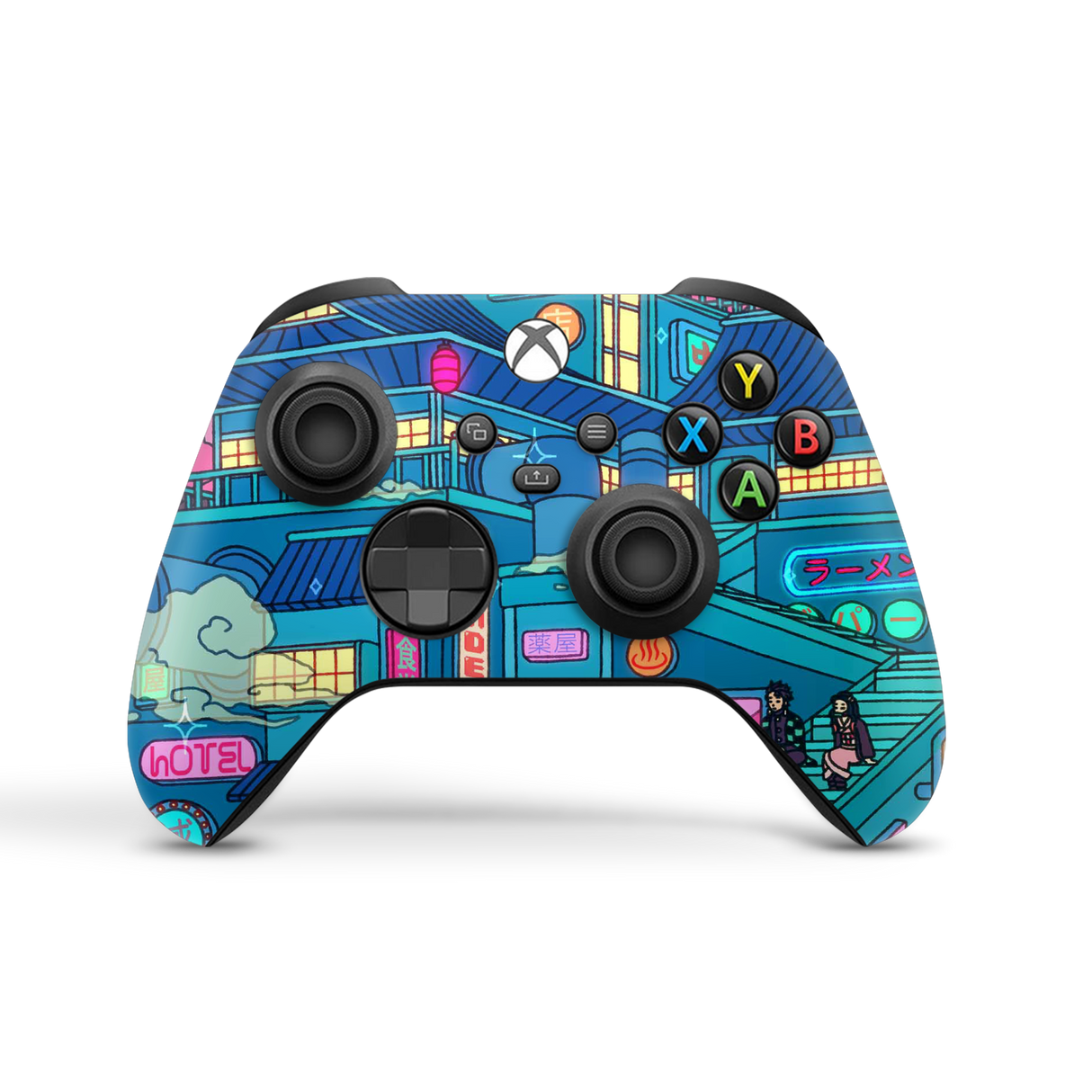 XBox Series SX Controller Skin Lantern Festival