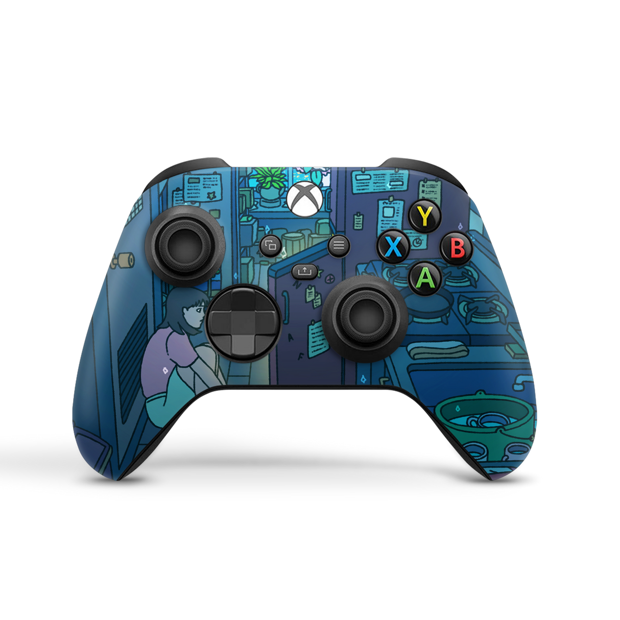 XBox Series SX Controller Skin Perfect Blue