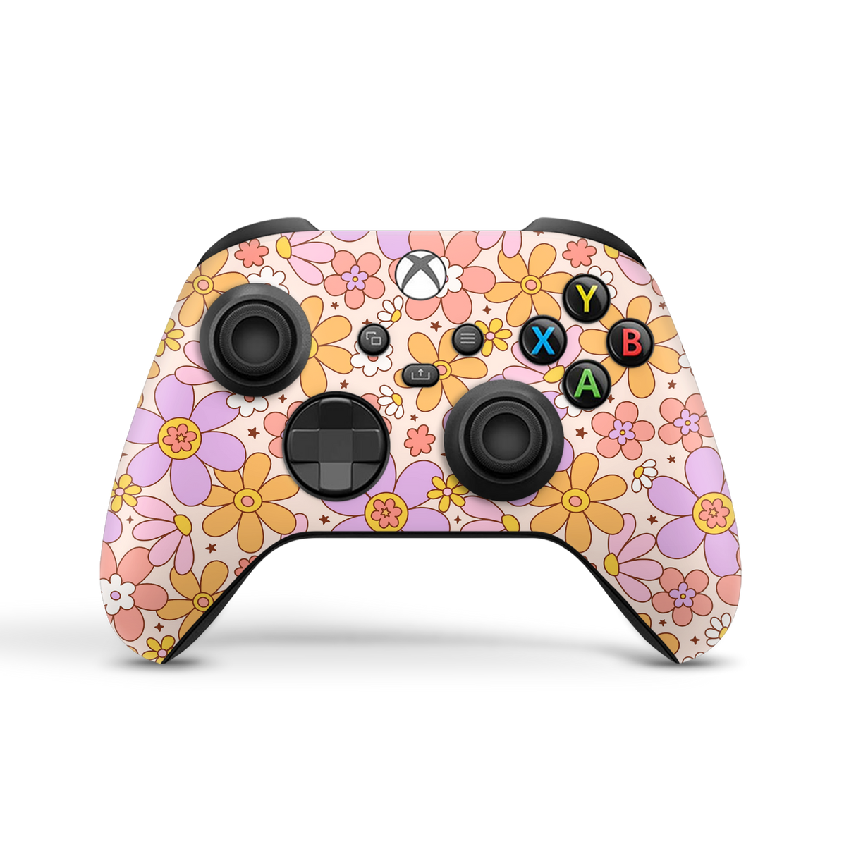 Xbox Series X/S Controller Skin Groovy floral