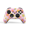 Xbox Series X/S Controller Skin Smiley Flowers