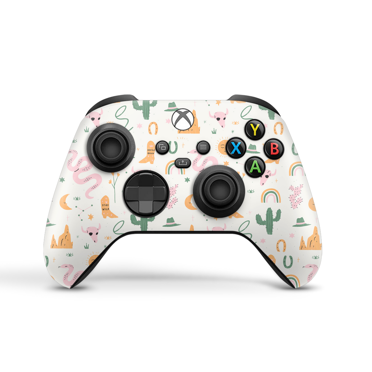 XBox Series XS Controller Skin Wildwest Pattern