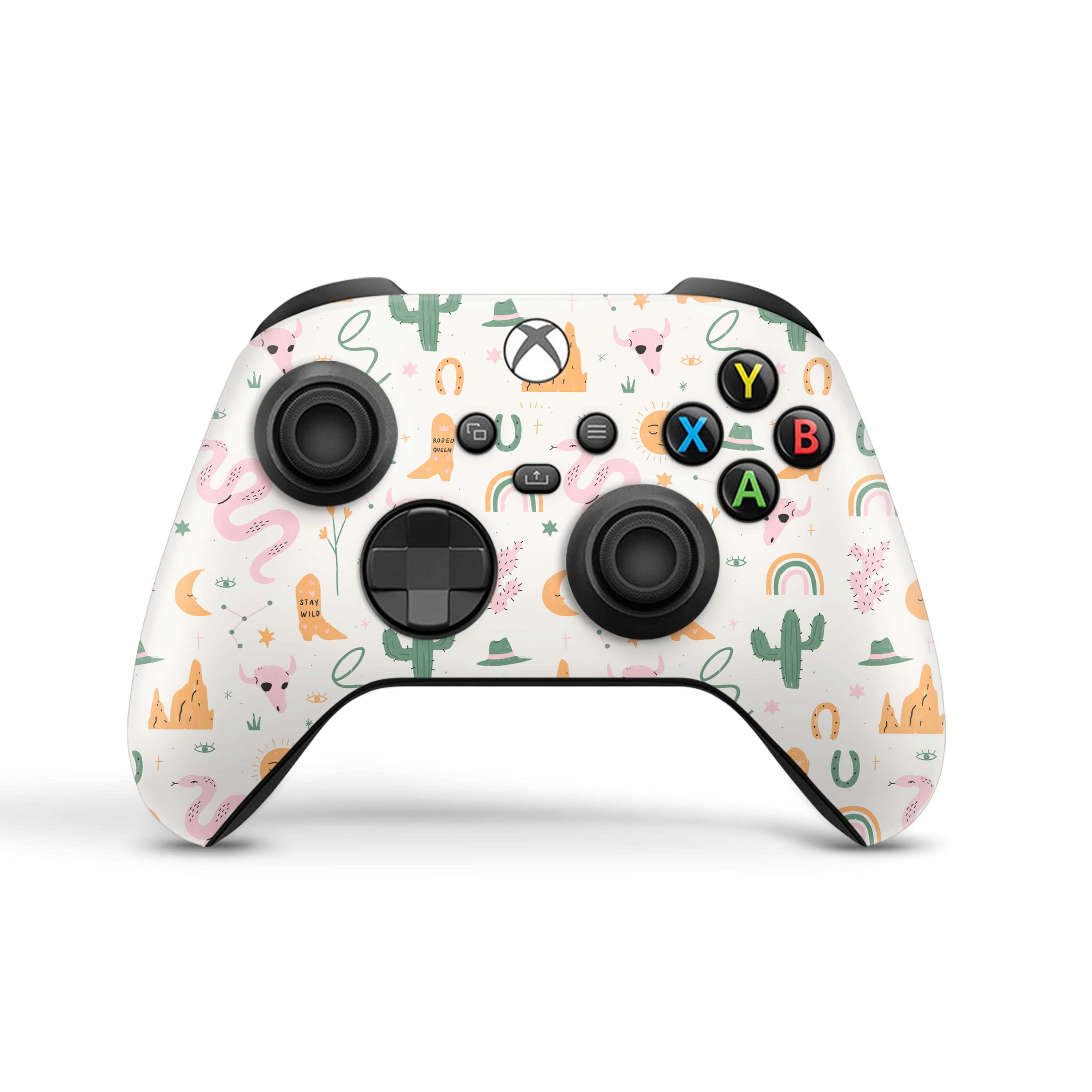 XBox Series XS Controller Skin Wildwest Pattern