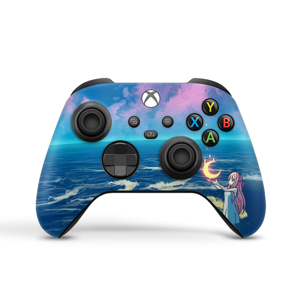 XBox Series SX Controller Skin Catching the moon