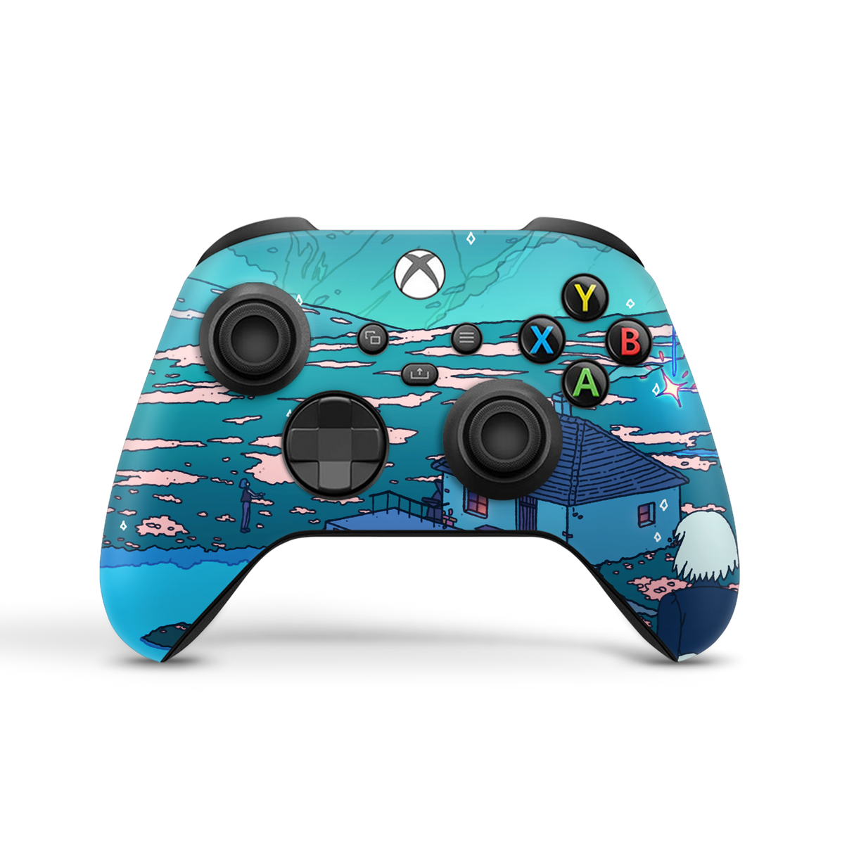 XBox Series SX Controller Skin Crystal Shower