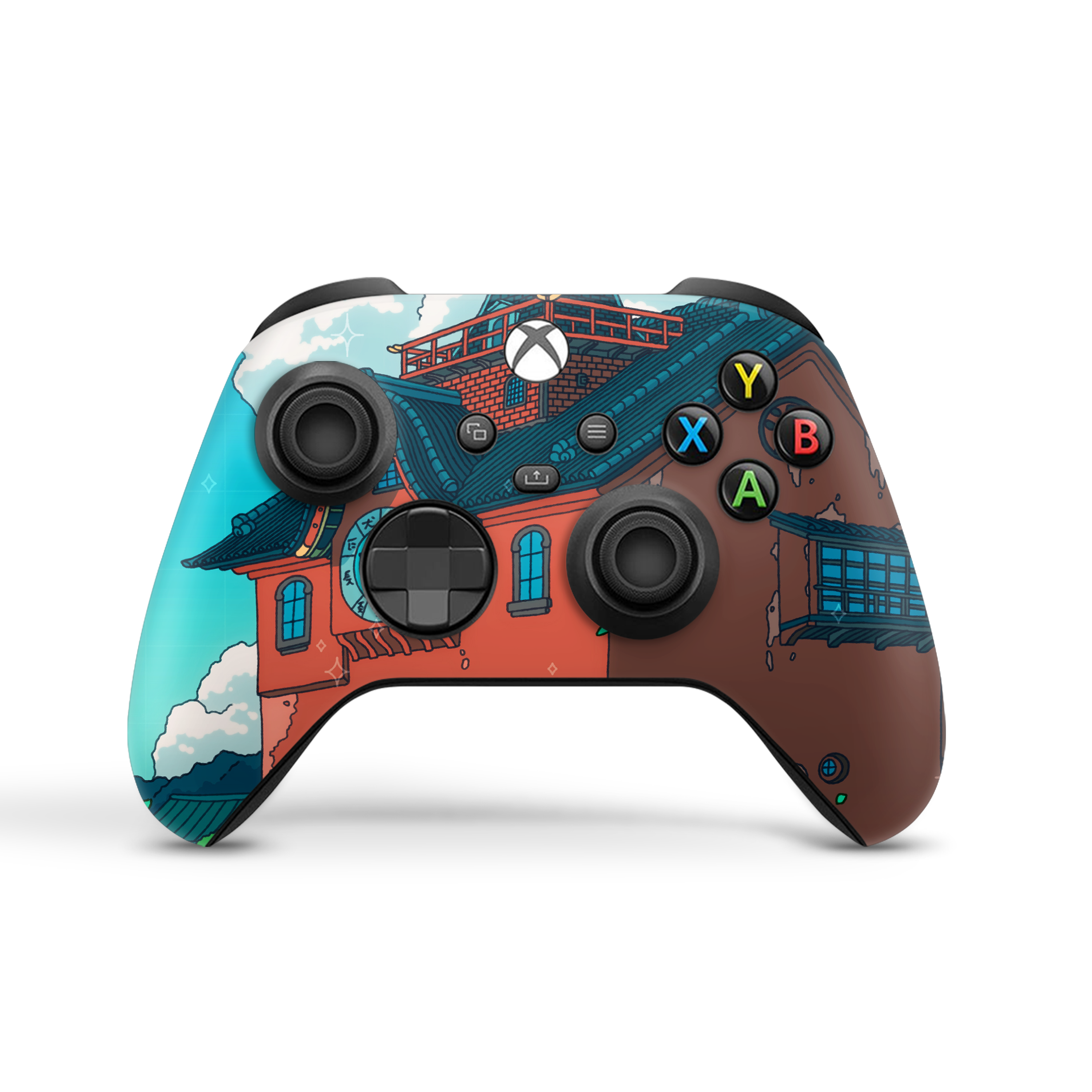 XBox Series SX Controller Skin Spirited Entrace Day