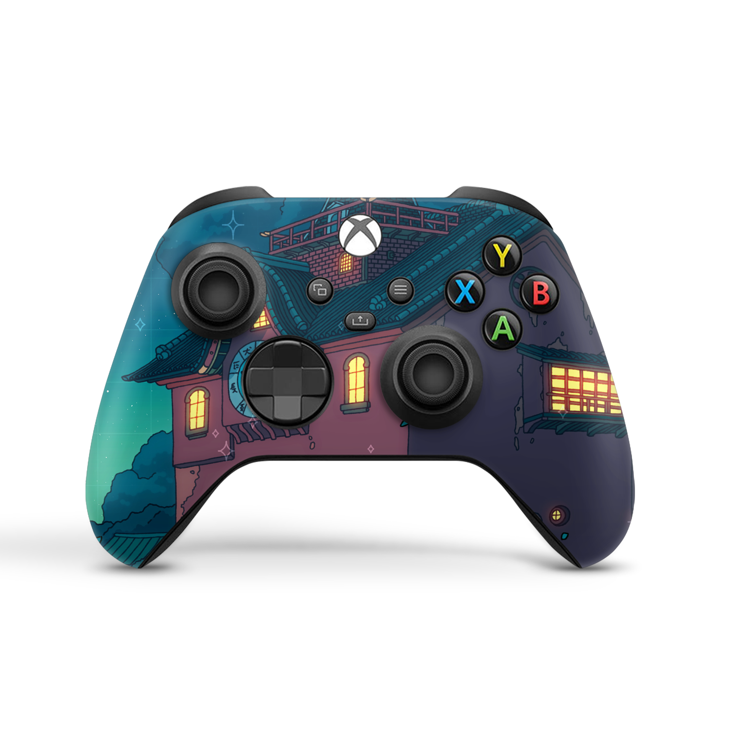 XBox Series SX Controller Skin Spirited Entrace Night