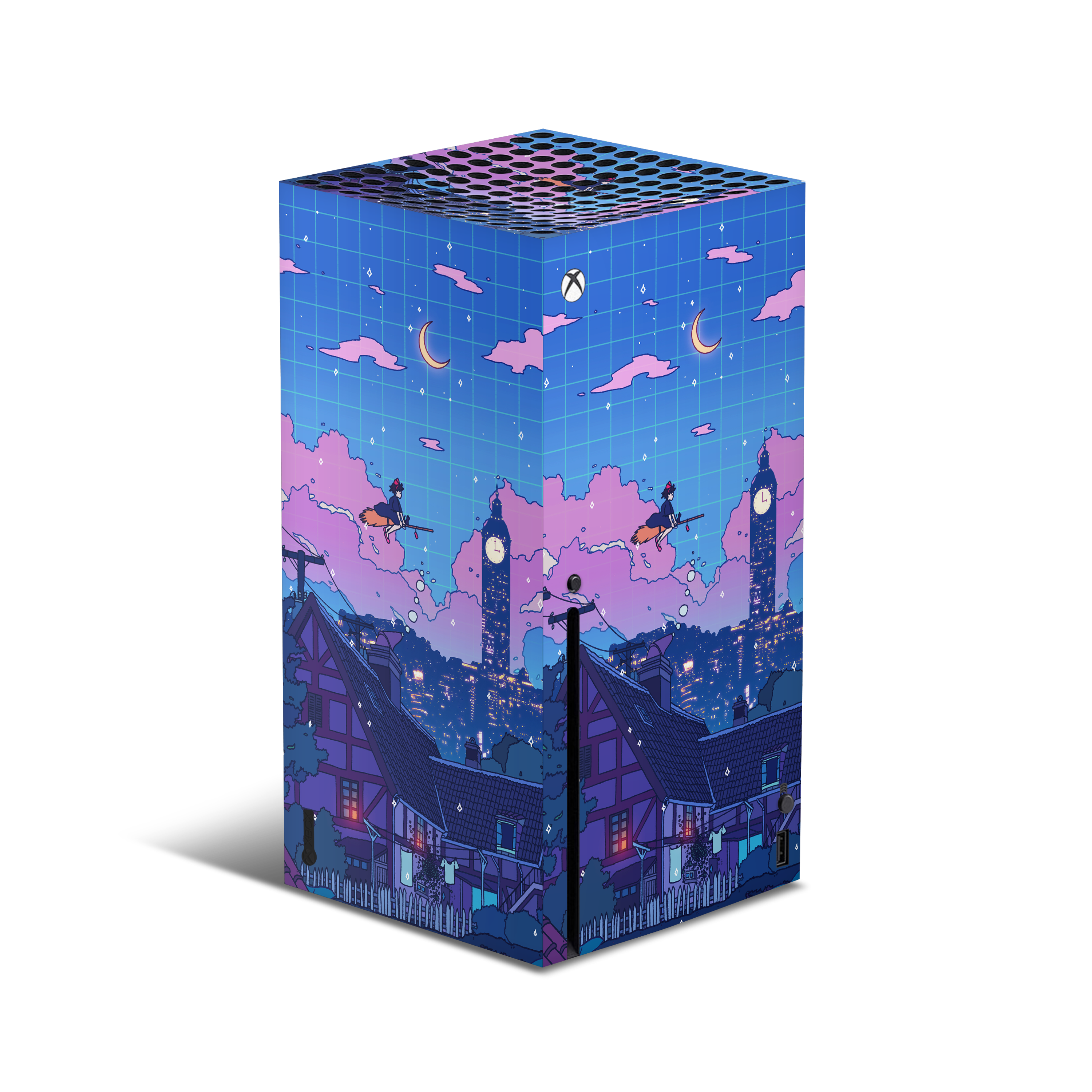 XBox Series X Skin Night Flight