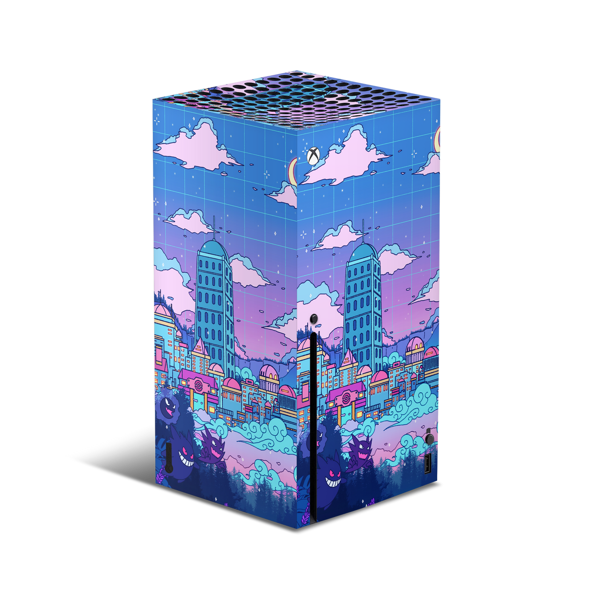 XBox Series X Skin Lavender town