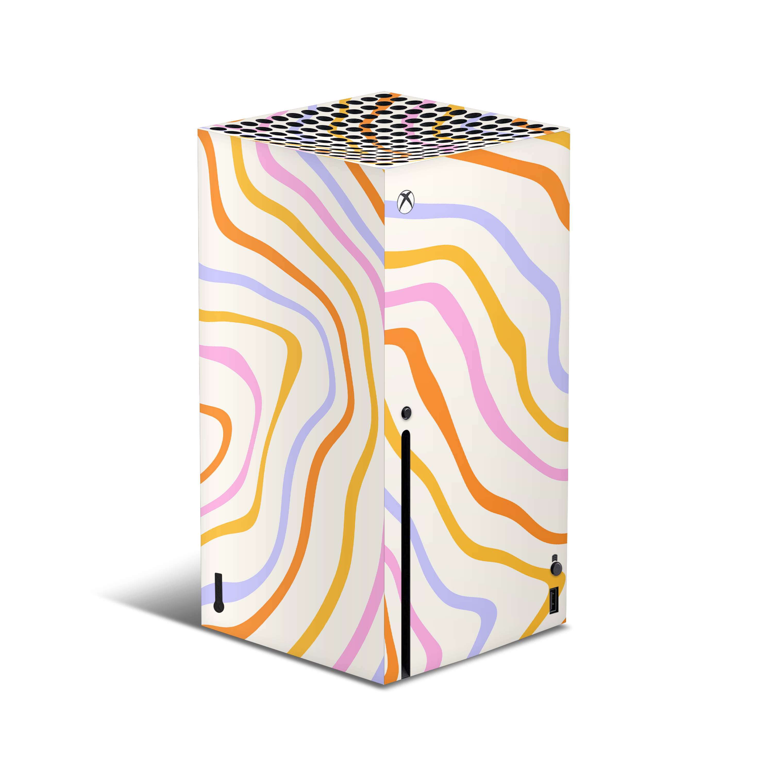 XBox Series X Skin Abstract Rainbow