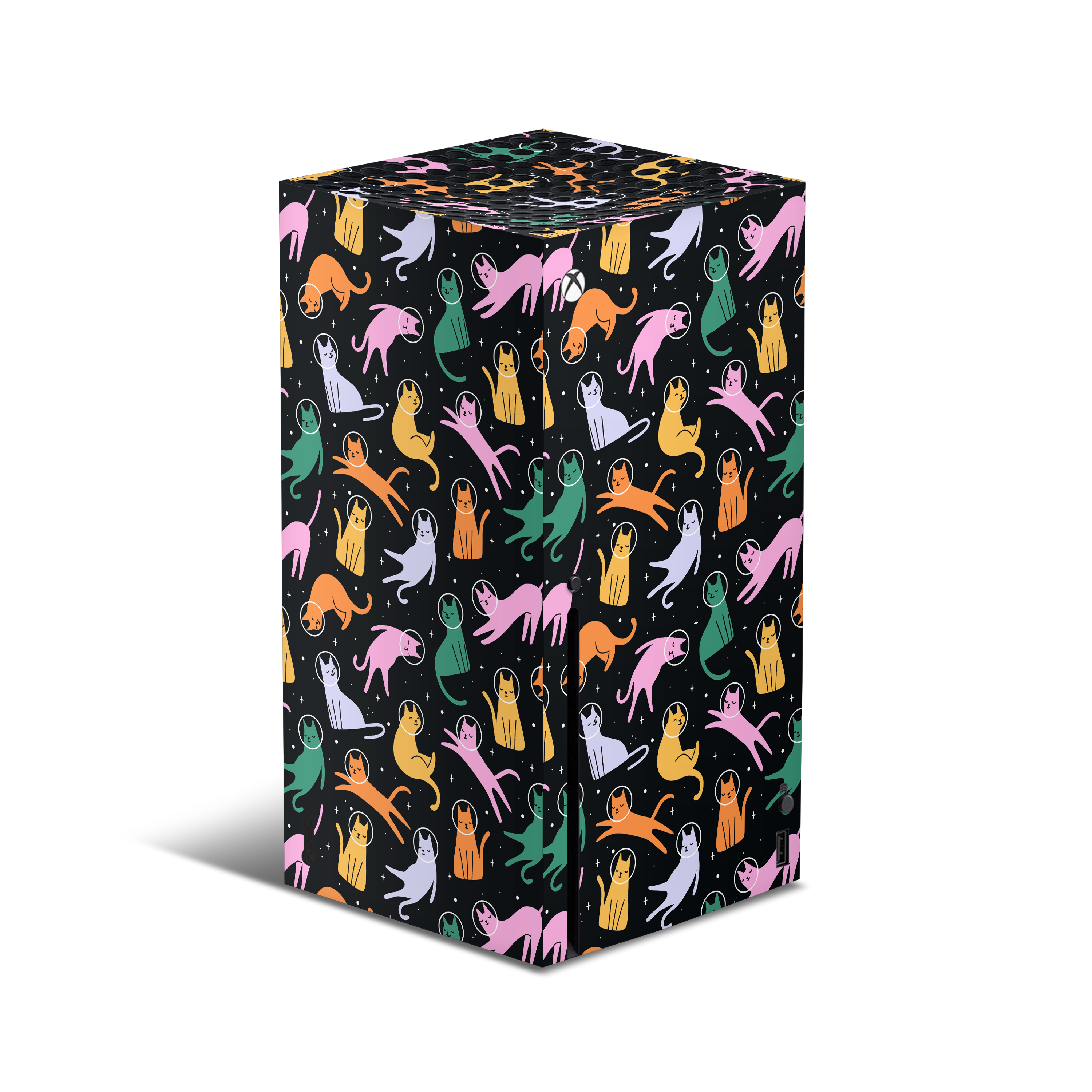 XBox Series X Skin Cats Space