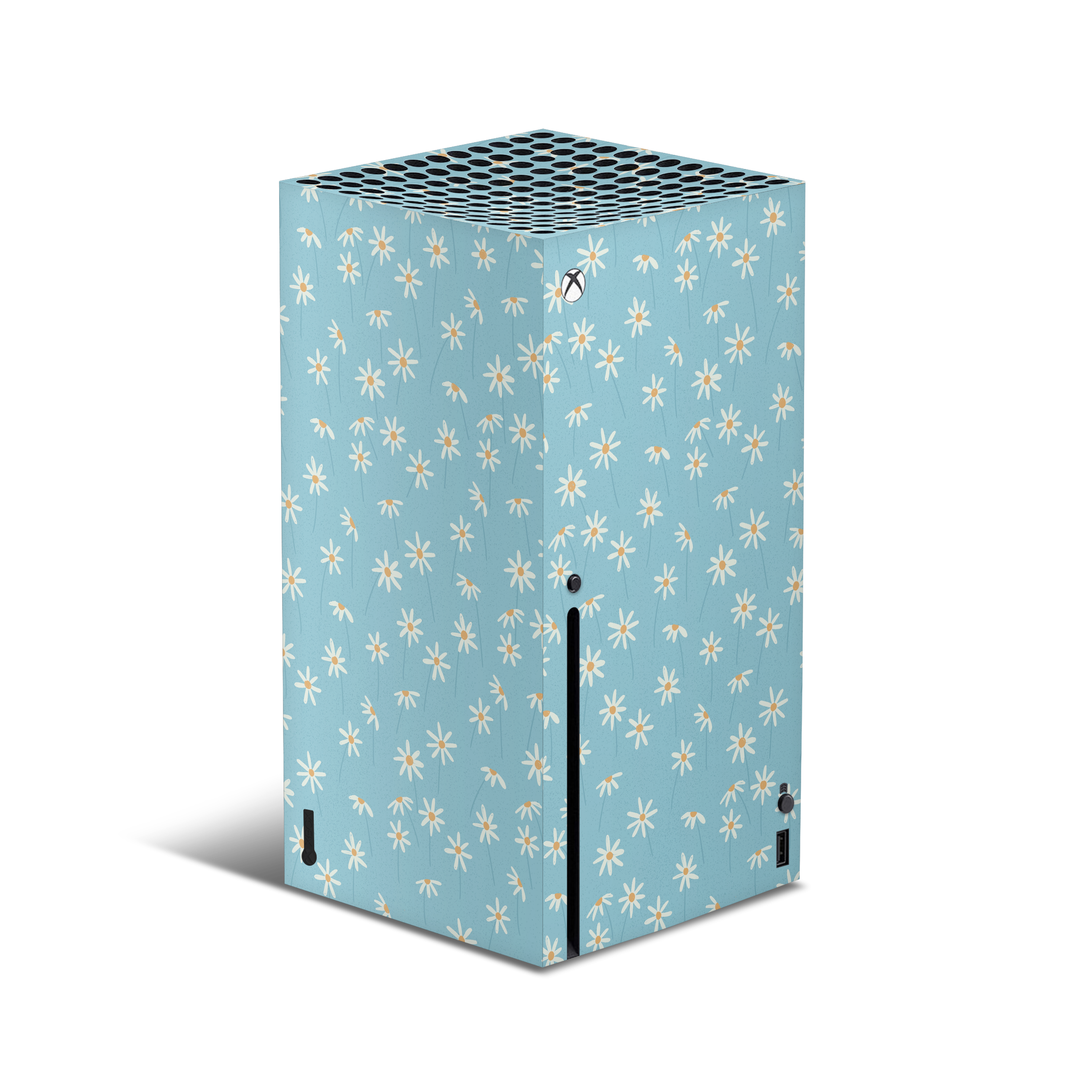 XBox Series X Skin Daisy Blue