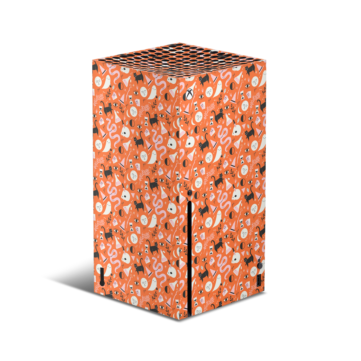 XBox Series X Skin Halloween Pattern