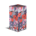 XBox Series X Skin Purple Floral
