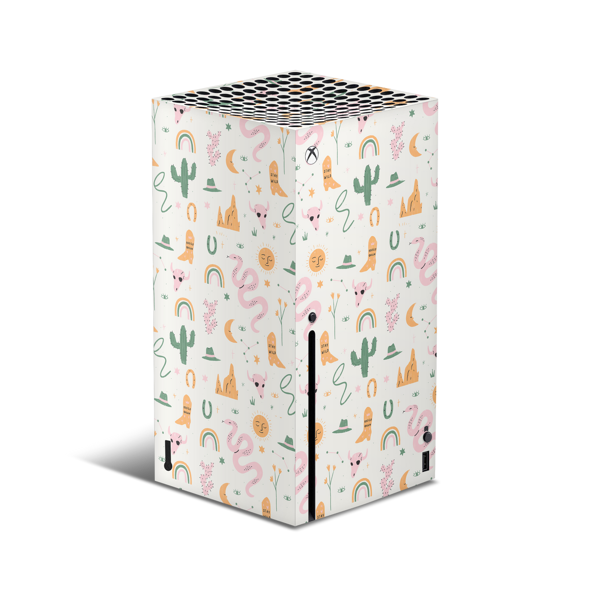 XBox Series X Skin Wildwest Pattern – CUCU Covers
