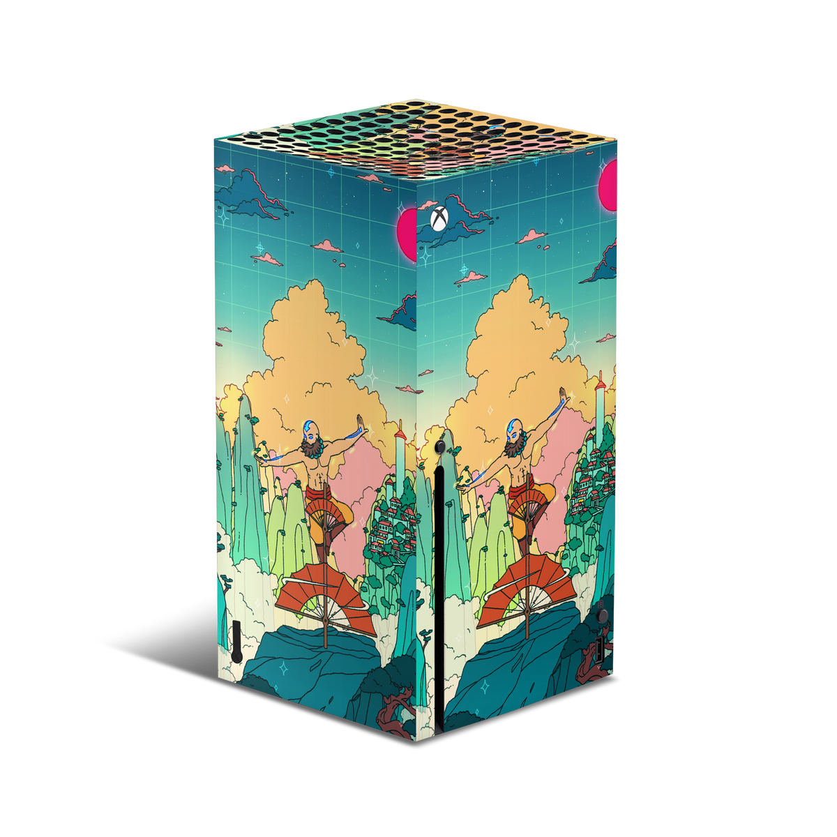 XBox Series X Skin Aang Atla