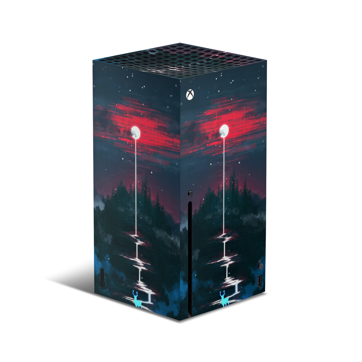 XBox Series X Skin Lunar Dripping