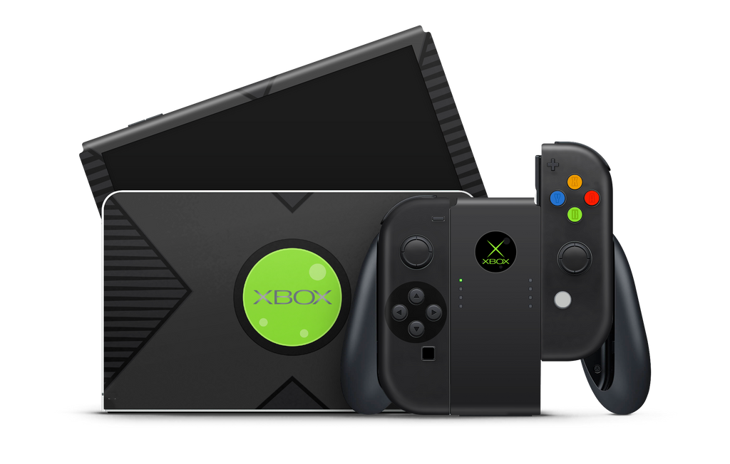 Nintendo Switch OLED Skin Retro Xbox