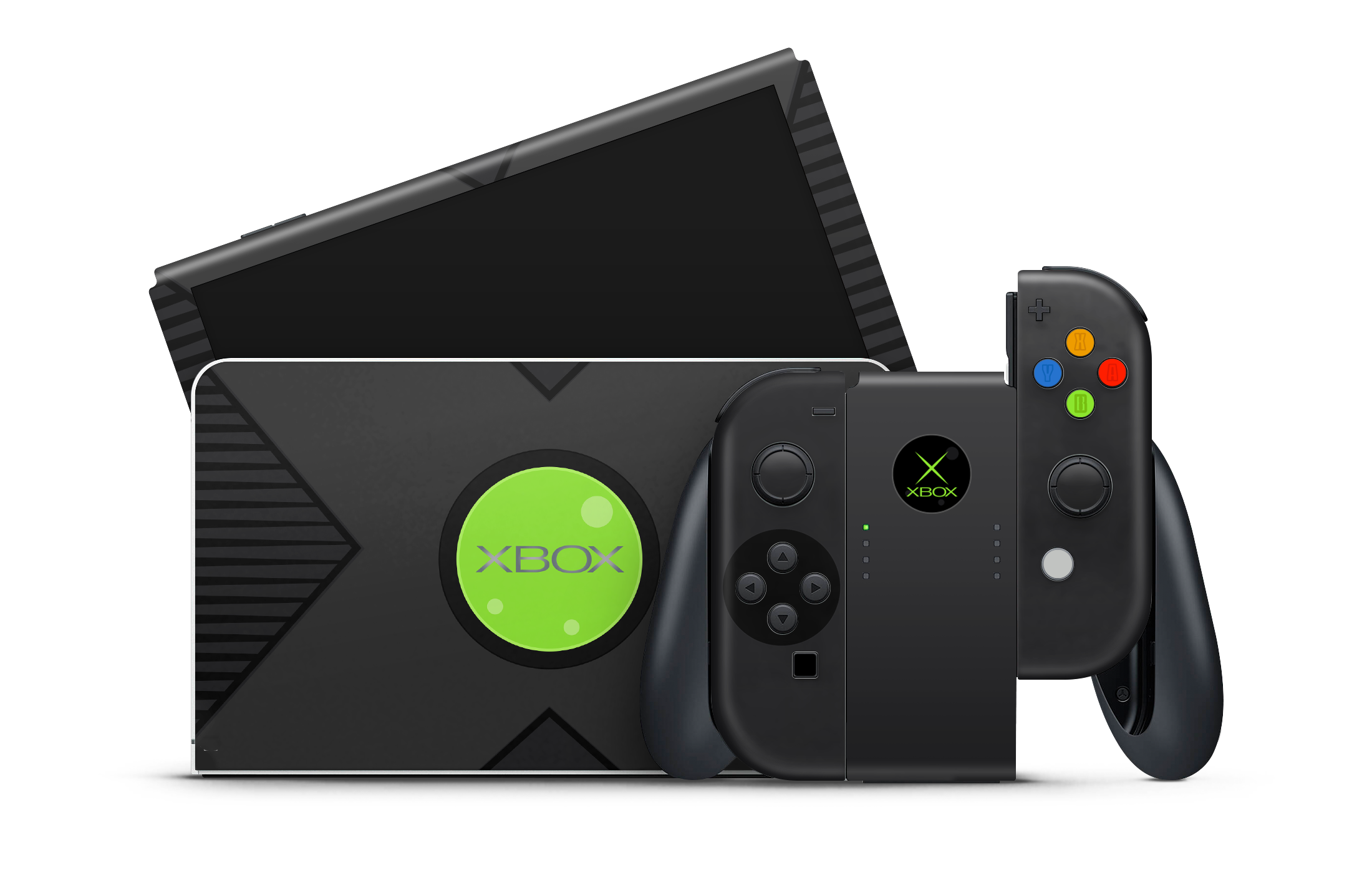 Nintendo Switch OLED Skin Retro Xbox