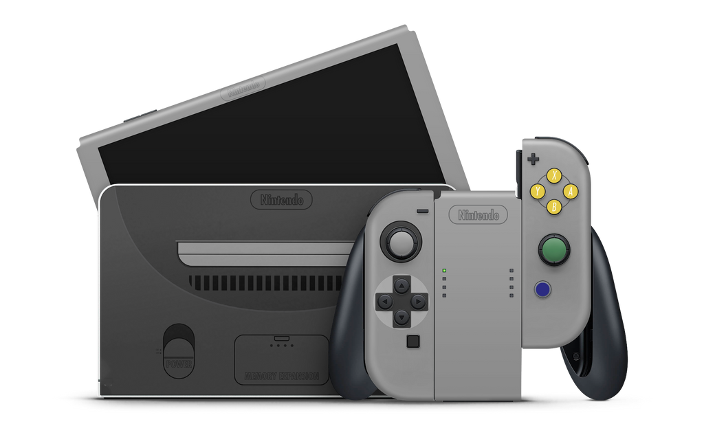 Nintendo Switch OLED Skin Retro N64